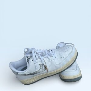 Vintage Nike Rare 50 Years of Hip Hop White Athletic Sneakers